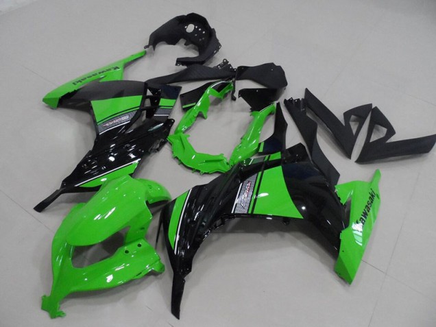 Noir Vert Carénages Moto ZX 300R 13-16