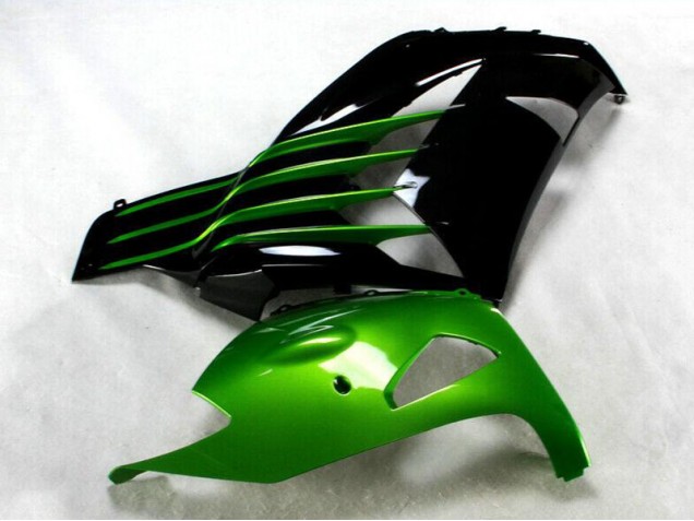 Noir Vert Carénages Moto ZX14R ZZR 1400 12-21