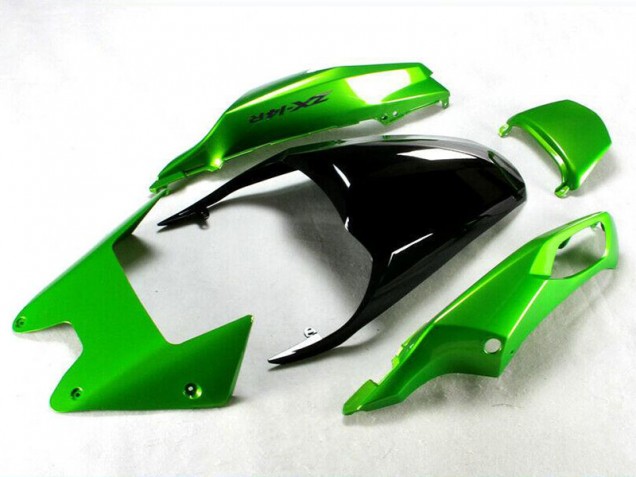 Noir Vert Carénages Moto ZX14R ZZR 1400 12-21