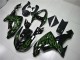 Noir Vert Flamme Carénage Moto ZX10R 06-07