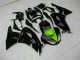 Noir Vert Kit Carénages Motos Complet ZX6R 09-12