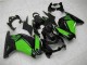 Noir Vert Ninja Carénage Moto EX250 08-12 Noir Vert Ninja Carénage Moto EX250 08-12