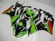 Noir Vert Rouge Carénage Moto ZX6R 09-12 Noir Vert Rouge Carénage Moto ZX6R 09-12