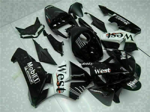 Noir West Carénage Moto CBR 600 RR 05-06