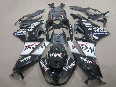 Noir West Carénage Moto ZX6R 09-12