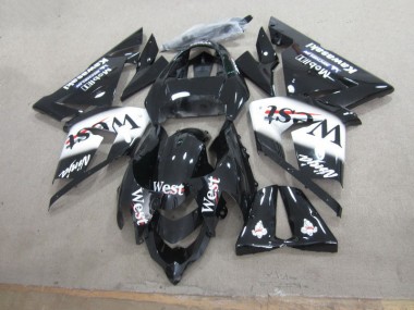 Noir West Ninja Carénage Moto ZX10R 03-05