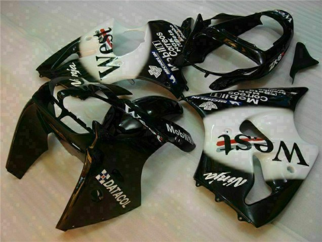 Noir West Ninja Carénage Moto ZX6R 00-02 Noir West Ninja Carénage Moto ZX6R 00-02