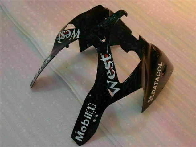 Noir West Ninja Carénage Moto ZX6R 00-02 Noir West Ninja Carénage Moto ZX6R 00-02