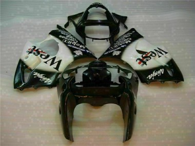 Noir West Ninja Carénage Moto ZX6R 00-02