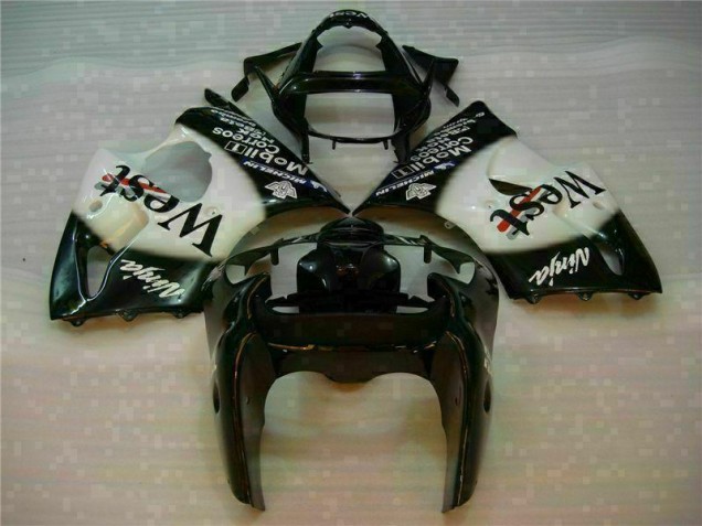 Noir West Ninja Carénage Moto ZX6R 00-02 Noir West Ninja Carénage Moto ZX6R 00-02