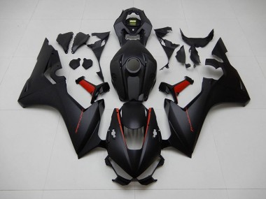 Noir avec Rouge Fireblade Carénage Moto CBR 1000 RR 17-23
