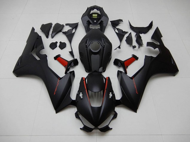 Noir avec Rouge Fireblade Carénage Moto CBR 1000 RR 17-23 Noir avec Rouge Fireblade Carénage Moto CBR 1000 RR 17-23