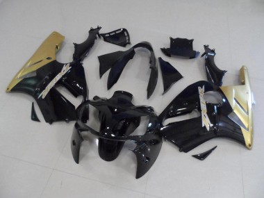 Noir et Or Carénage Moto ZX12R 02-06