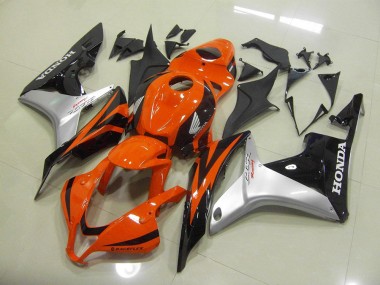 Orange Argent Noir Carénages Moto CBR 600 RR 07-08
