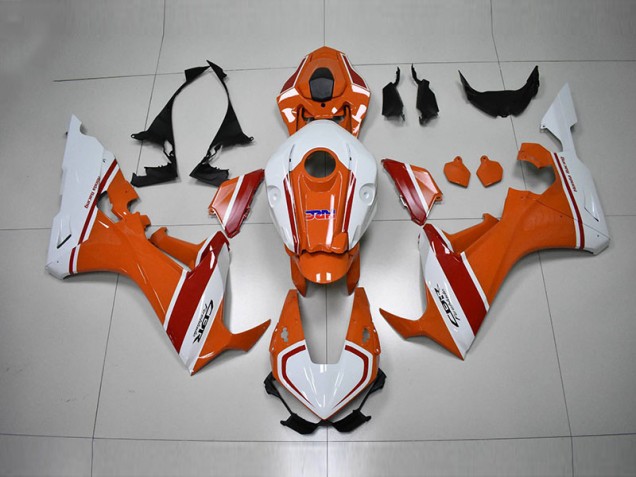 Orange Blanc HRC Carénage Moto CBR 1000 RR 17-23