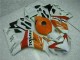 Orange Blanc Repsol Carénage Moto CBR 1000 RR 04-05 Orange Blanc Repsol Carénage Moto CBR 1000 RR 04-05