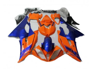 Orange Bleu Carénage Moto R6 08-16