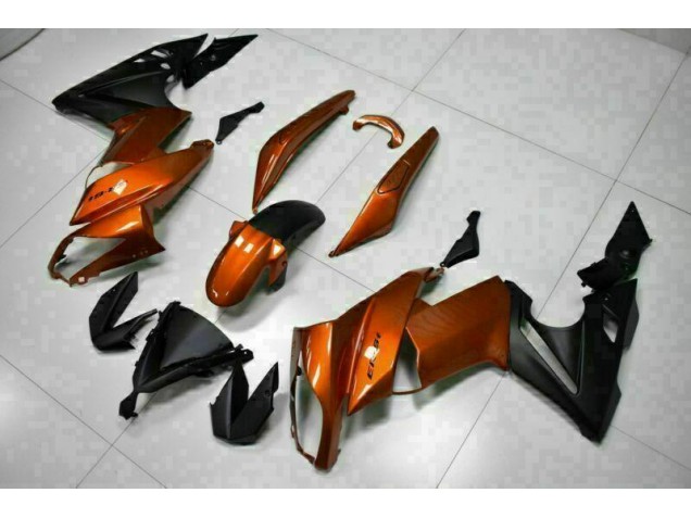 Orange Carénage Moto EX650 09-11