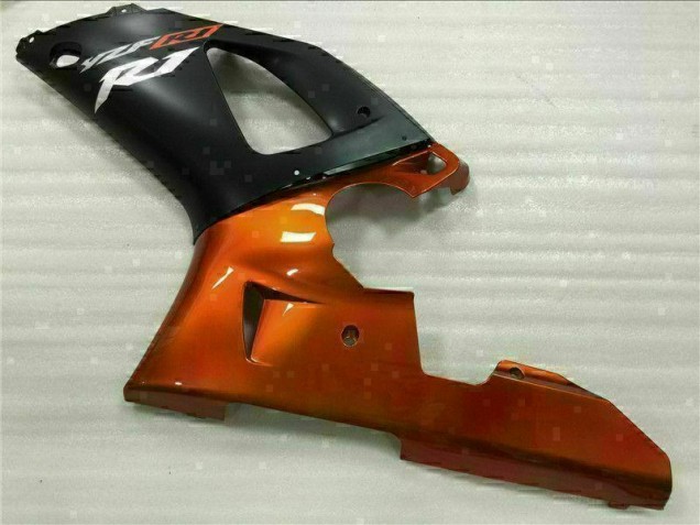 Orange Carénage Moto R1 00-01