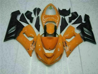 Orange Carénage Moto ZX6R 05-06