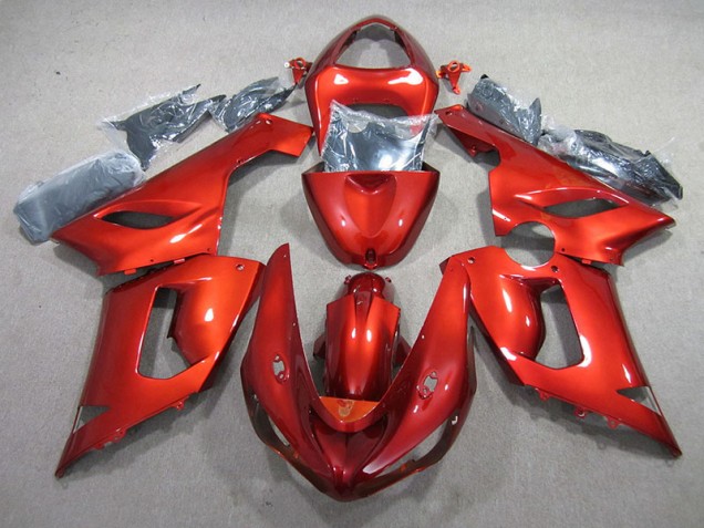 Orange Carénages Moto ZX6R 05-06