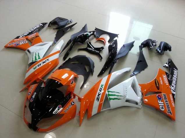Orange Monster Carénage Moto ZX6R 09-12