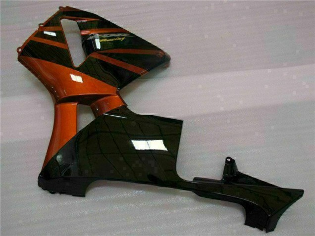 Orange Noir Carénage Moto CBR 600 RR 05-06 Orange Noir Carénage Moto CBR 600 RR 05-06