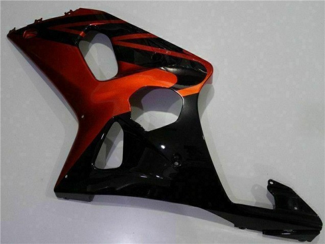 Orange Noir Carénage Moto GSXR 1000 K1 00-02 Orange Noir Carénage Moto GSXR 1000 K1 00-02