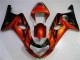 Orange Noir Carénage Moto GSXR 1000 K1 00-02 Orange Noir Carénage Moto GSXR 1000 K1 00-02