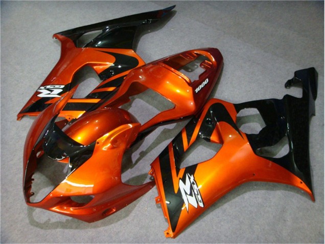 Orange Noir Carénage Moto GSXR 1000 K3 03-04