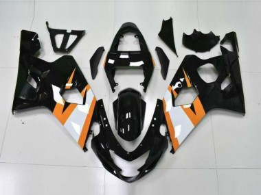 Orange Noir Carénage Moto GSXR 600 / 750 K4 04-05