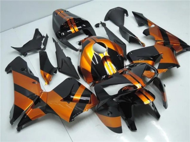 Orange Noir Kit Carénages Motos CBR 600 RR 05-06 Orange Noir Kit Carénages Motos CBR 600 RR 05-06