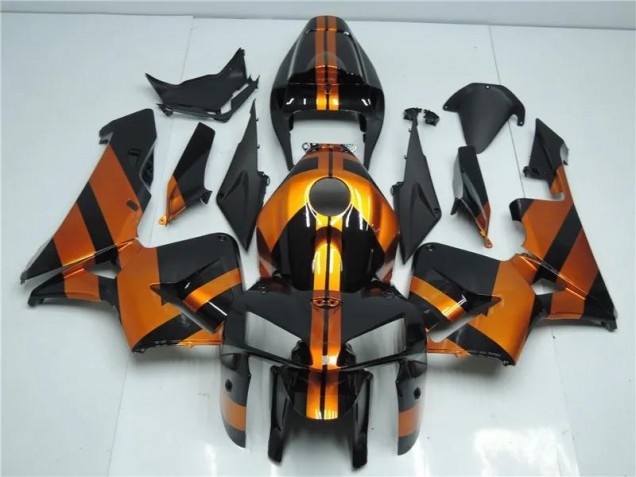 Orange Noir Kit Carénages Motos CBR 600 RR 05-06 Orange Noir Kit Carénages Motos CBR 600 RR 05-06