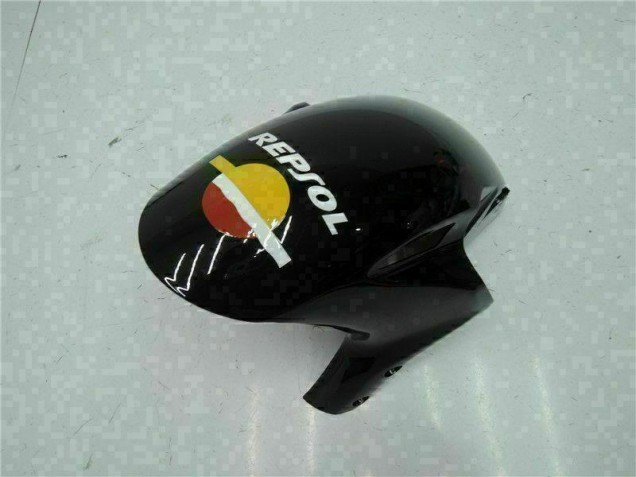 Orange Noir Repsol Carénage Moto CBR 1000 RR 04-05 Orange Noir Repsol Carénage Moto CBR 1000 RR 04-05