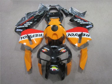 Orange Noir Repsol Carénage Moto CBR 600 RR 05-06