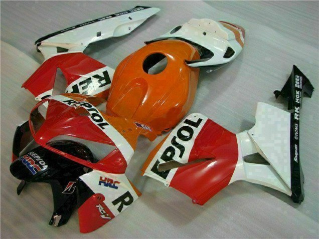 Orange Noir Repsol Carénages Moto CBR 600 RR 05-06 Orange Noir Repsol Carénages Moto CBR 600 RR 05-06
