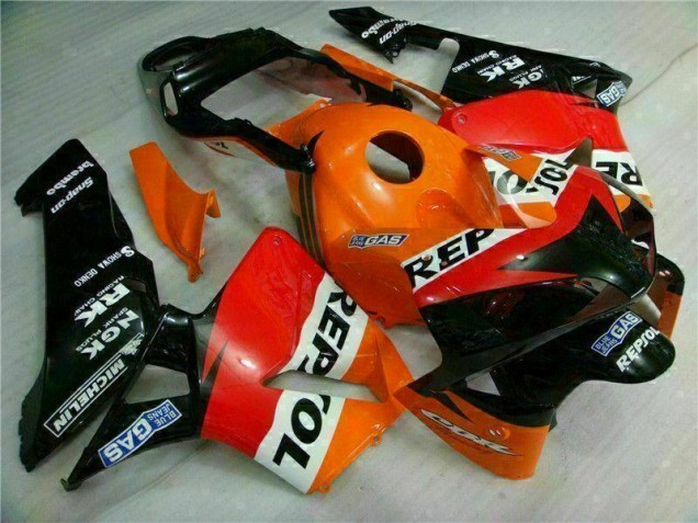 Orange Repsol Carénage Moto CBR 600 RR 03-04 Orange Repsol Carénage Moto CBR 600 RR 03-04
