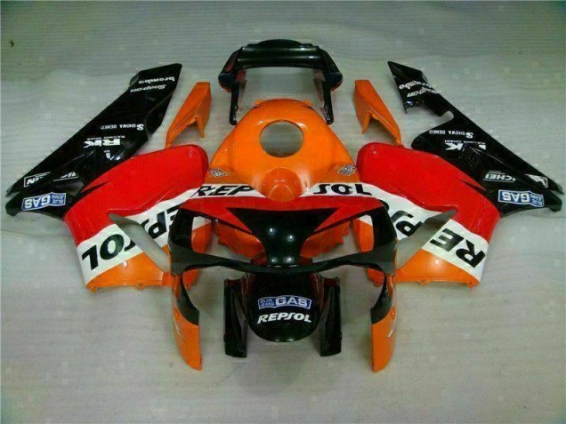 Orange Repsol Carénage Moto CBR 600 RR 03-04 Orange Repsol Carénage Moto CBR 600 RR 03-04