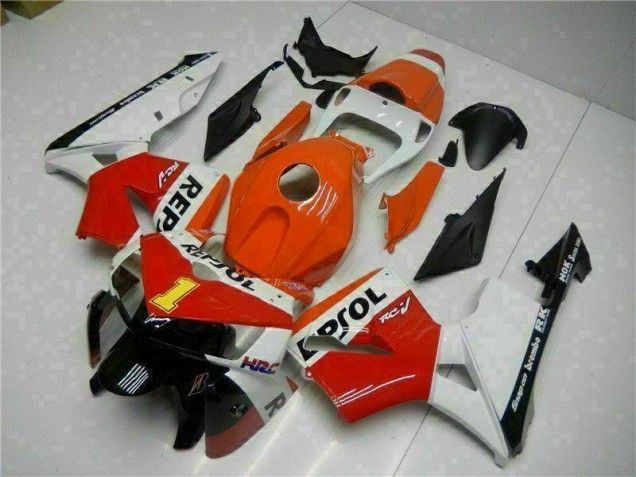 Orange Repsol Carénage Moto CBR 600 RR 05-06