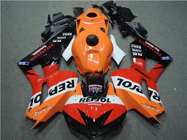 Orange Repsol HRC Carénage Moto CBR 600 RR 13-21 Orange Repsol HRC Carénage Moto CBR 600 RR 13-21