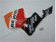 Orange Rouge Noir Repsol Carénage Moto CBR 600 RR 03-04 Orange Rouge Noir Repsol Carénage Moto CBR 600 RR 03-04
