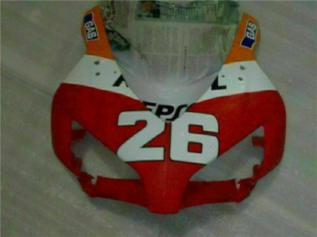 Orange Rouge Repsol 26 Carénage Moto CBR 1000 RR 04-05 Orange Rouge Repsol 26 Carénage Moto CBR 1000 RR 04-05