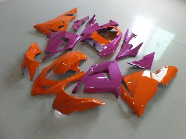 Orange et Rose Carénage Moto ZX10R 03-05