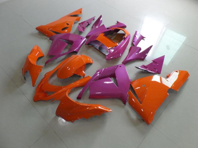 Orange et Rose Carénage Moto ZX10R 03-05