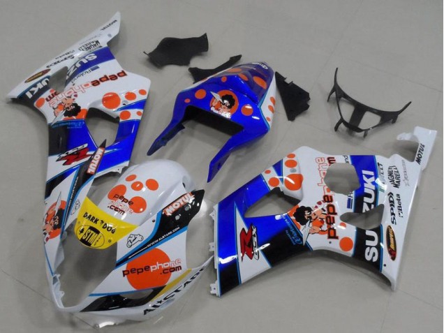 Pepe Phone Carénage Moto GSXR 1000 K3 03-04 Pepe Phone Carénage Moto GSXR 1000 K3 03-04