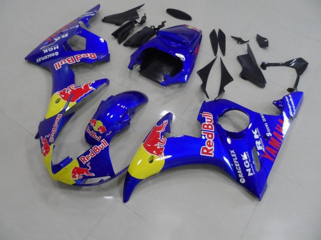 Red Bull Carénage Moto R6 03-05