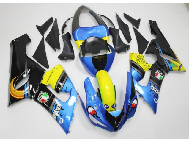 Requin Carénage Moto ZX6R 05-06 Requin Carénage Moto ZX6R 05-06