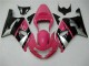 Rose Noir Carénage Moto GSXR 600 / 750 K1 K2 K3 01-03 Rose Noir Carénage Moto GSXR 600 / 750 K1 K2 K3 01-03