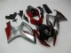 Rouge Argent Carénage Moto GSXR 600 / 750 K6 06-07 Rouge Argent Carénage Moto GSXR 600 / 750 K6 06-07