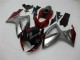 Rouge Argent Carénage Moto GSXR 600 / 750 K6 06-07 Rouge Argent Carénage Moto GSXR 600 / 750 K6 06-07